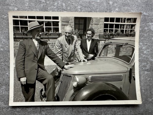 Attractive man with dkw car - attractive,